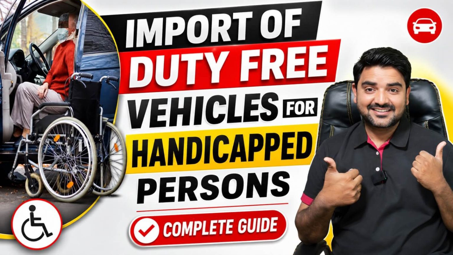 Import of Duty Free Car For Disable Person Import Of Duty Free Cars For Disabled Persons In Pakistan-Duty Free Vehicles For Handicapped Persons