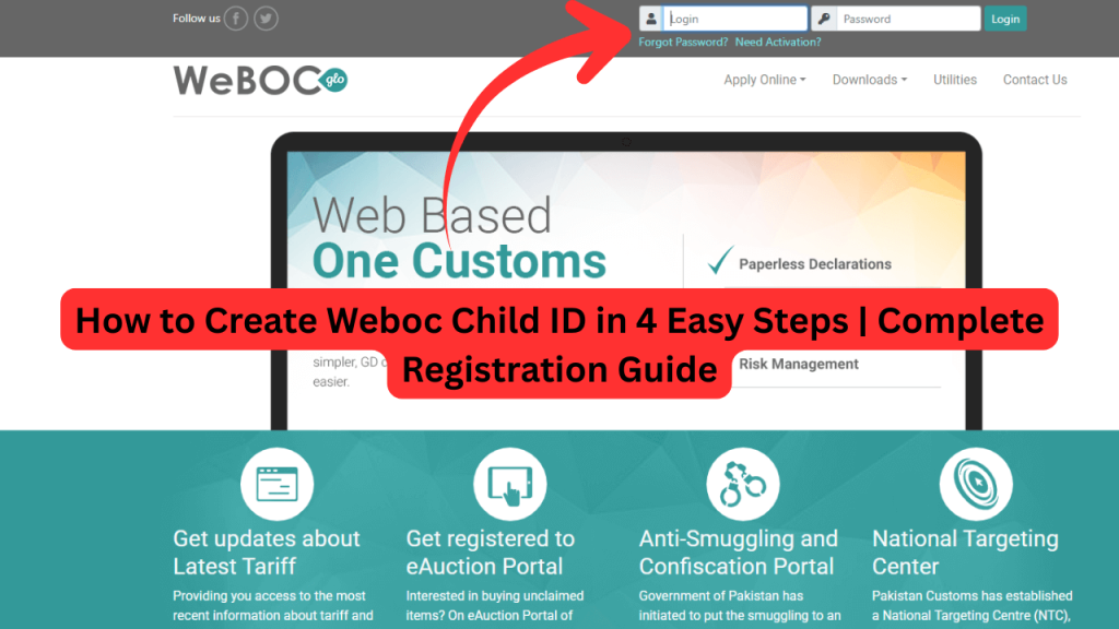 How to Create Weboc Child ID in 4 Easy Steps Complete Registration Guide