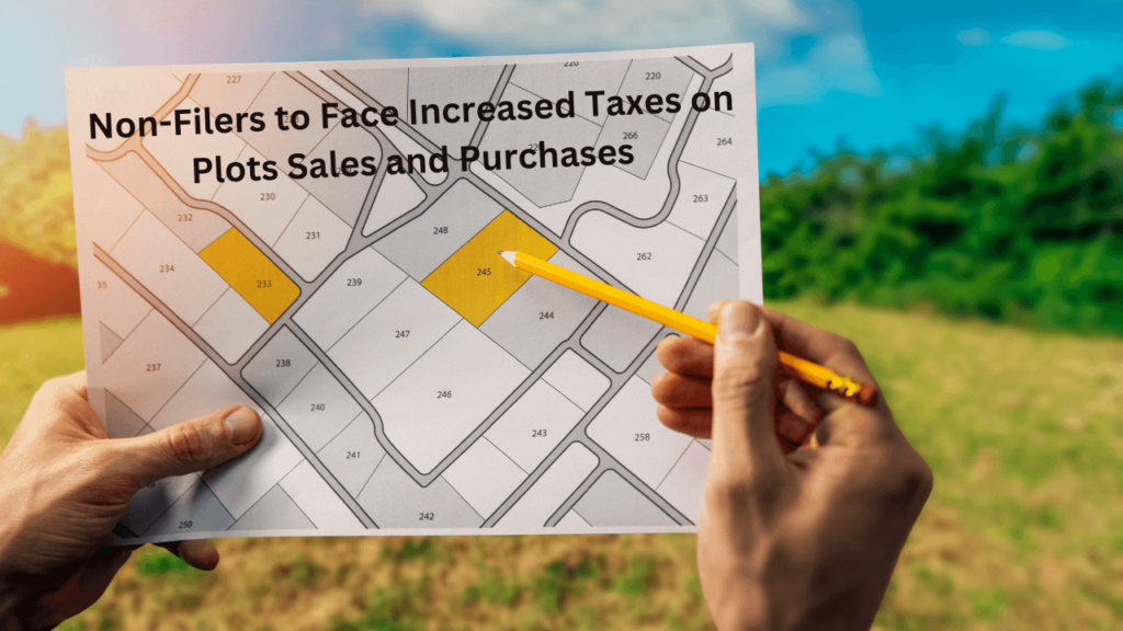 Non-Filers to Face Increased Taxes on Plots Sales and Purchases (Tax Reforms) non-filers-to-face-increased-taxes-on-plots-sales-and-purchases