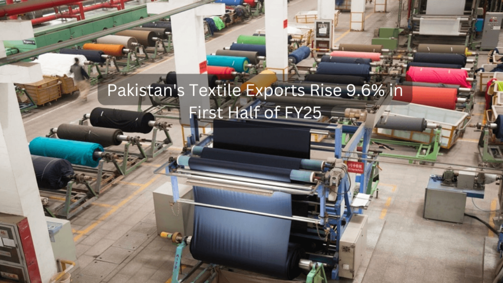 textile exports increase FY25