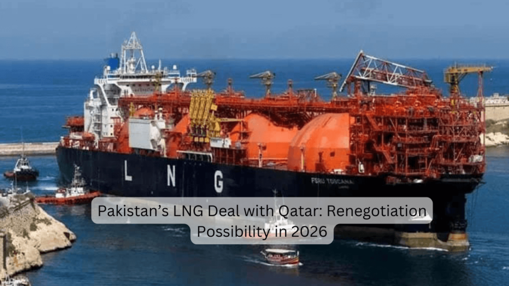Pakistan’s LNG Deal with Qatar Renegotiation Possibility in 2026 LNG