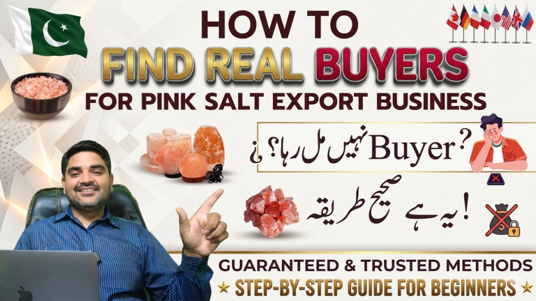 How to Find International Buyers for Pakistan Himalayan Pink Salt Export: 2 Powerful Strategies That Actually Work